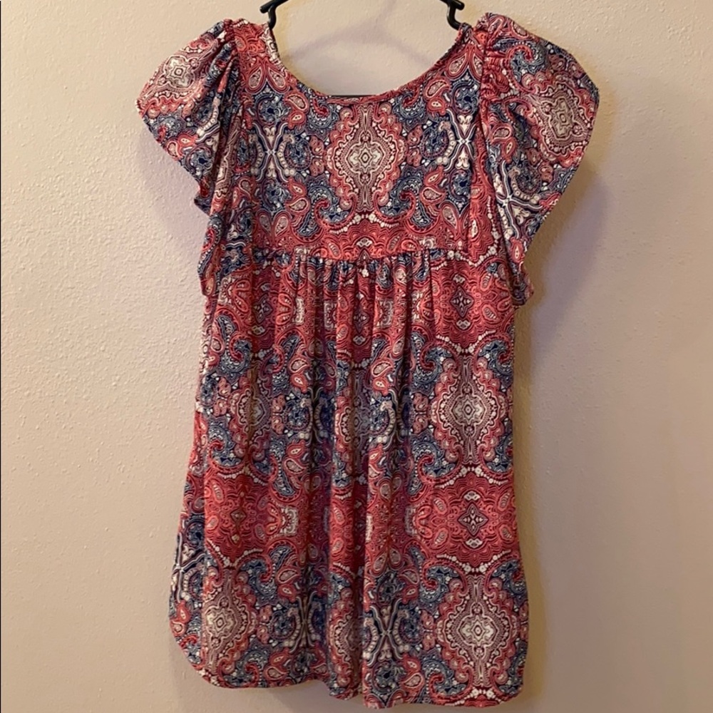 Patterned Blouse - Picture 3 of 3
